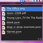 Blasted – быстрый доступ к последним файлам на Mac