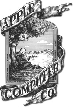 Первый логотип Apple.