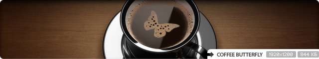 Coffee Butterfly