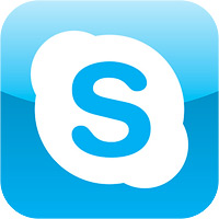 Иконка Skype for iPhone.
