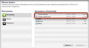 Папка itunes в iphone