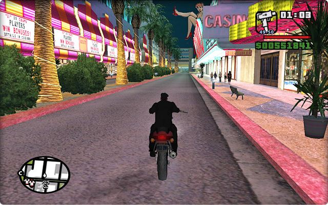 Grand Theft Auto San Andreas.
