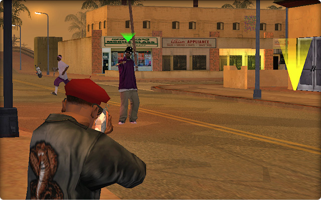 Grand Theft Auto San Andreas.