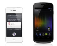 iphone 4s vs galaxy nexus