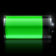 Индикатор заряда батареи в iOS