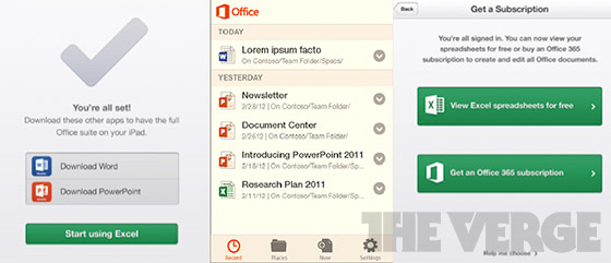 Microsoft Office для iOS