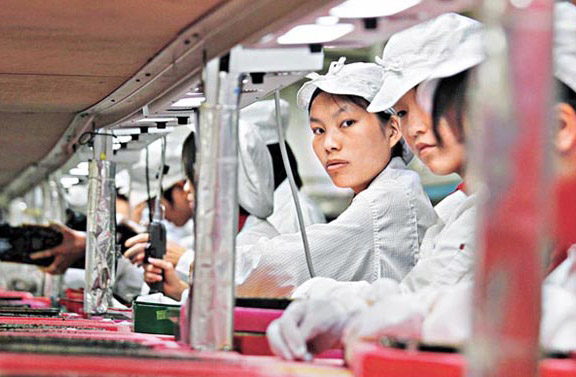 Производство в Китае