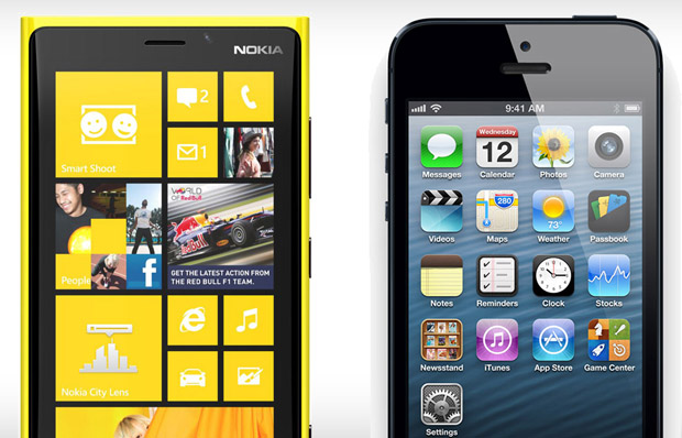 iPhone 5 против Nokia Lumia 920