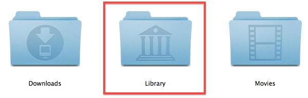 Включаем отображение папки "Библиотека" в OS X