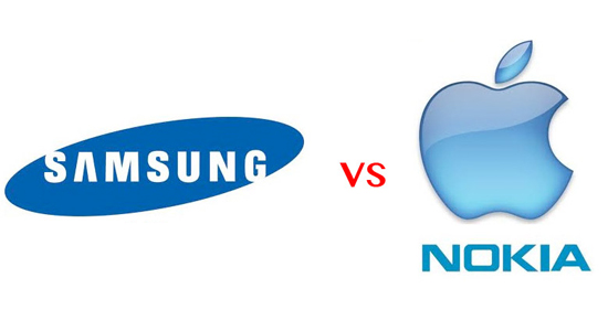 Apple и Nokia против Samsung