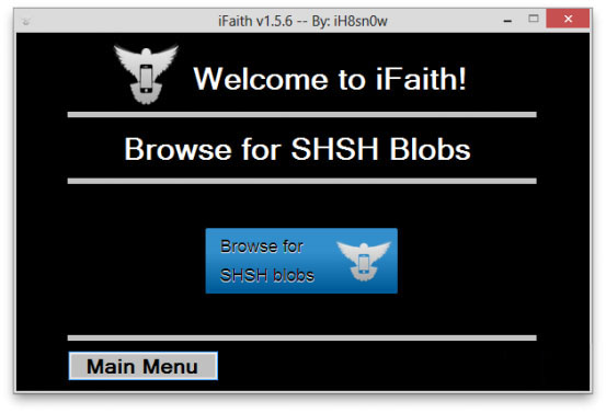 Browse for SHSH Blobs