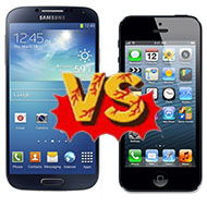 iPhone 5 vs Galaxy S IV