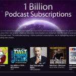 Новое достижение iTunes. Количество подписчиков на подкасты достигло 1 миллиарда