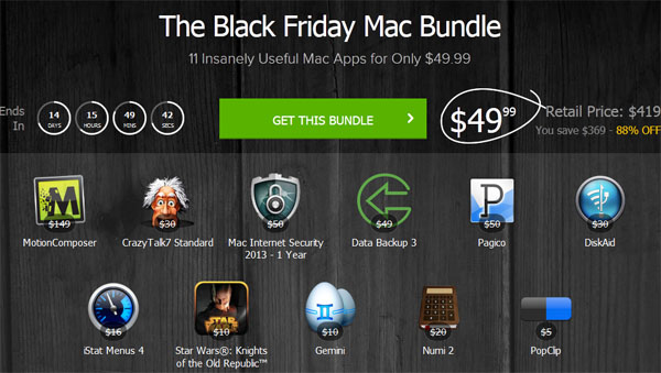 The Black Friday Mac Bundle