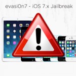 В iOS 7.1 Apple заблокировала джейлбрейк Evasi0n7