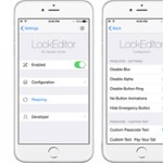 Твик LockEditor позволяет изменить экран блокировки iPhone
