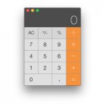 Калькулятор в OS X. Разные режимы работы