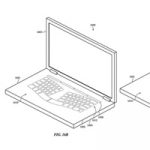 Apple запатентовала ноутбук с виртуальной клавиатурой