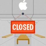 Apple забаррикадировала Apple Store в США